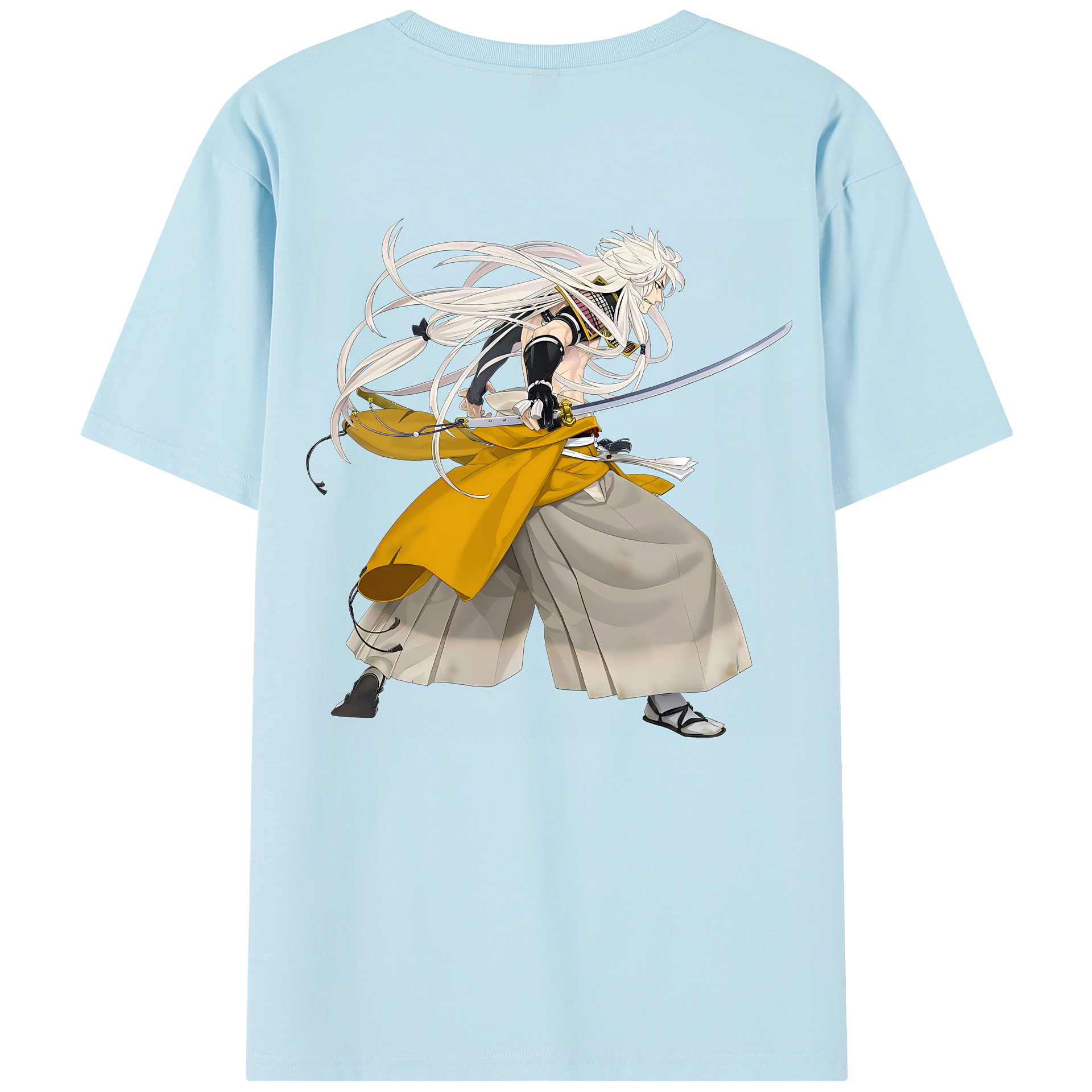 （画像用） 刀剣乱舞 Touken Ranbu 綿100％半袖Tシャツ（背面プリント）